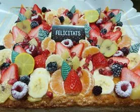 Pasta fullada de fruites
